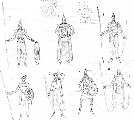 Early Elven Military